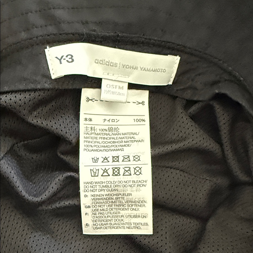Adidas Y-3 Black hat